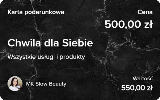 bon podarunkowy